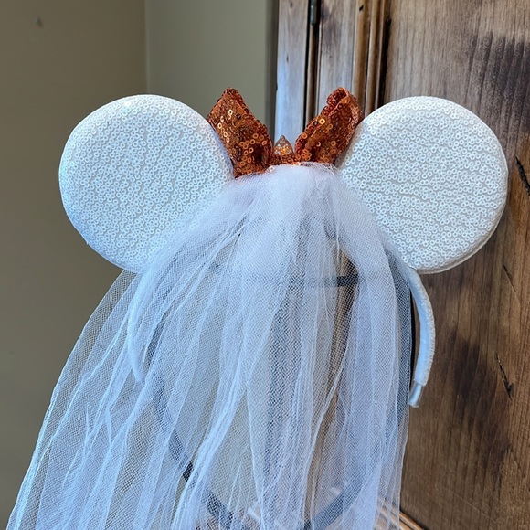 Mouse Ear bridal/bachelorette head band - Picture 3 of 4
